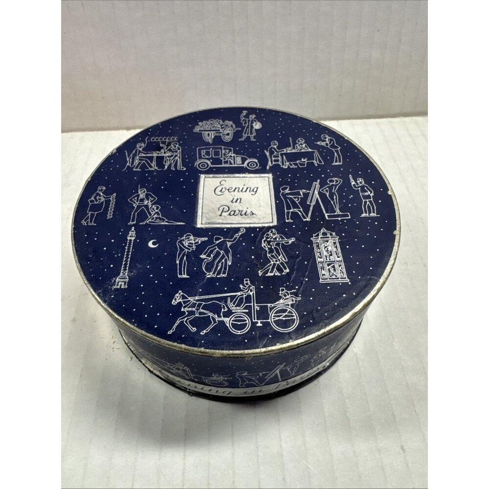VTG BOURJOIS EVENING IN PARIS FACE POWDER RACHEL No. 2 BEIGE  USED 50%